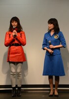 加藤夏希と山崎直子。