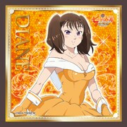 ミニアトラクション「WANTED!! 七つの大罪」より、D賞「色欲の罪（ゴート・シン）賞ステッカー」。