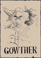 ミニアトラクション「WANTED!! 七つの大罪」より、A賞「憤怒の罪（ドラゴン・シン）賞手配書＆ポスターセット」のうち1種（バンとセット）。