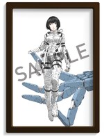 公開劇場で入場者にプレゼントされる複製原画。画像は星白閑を描いたもの。(c)TSUTOMU NIHEI・KODANSHA/KOS PRODUCTION COMMITTEE.