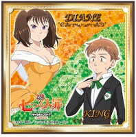 抽選クジ「ホークオーナーズ シャッフルプレゼント」より、B賞「店主（マスター） メリオダスプレゼント賞マイクロファイバータオル」。