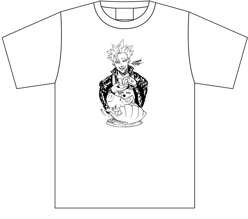 Tシャツ（2月6日発売予定）。価格は1620円。女性用Mサイズ。(c)鈴木央／講談社