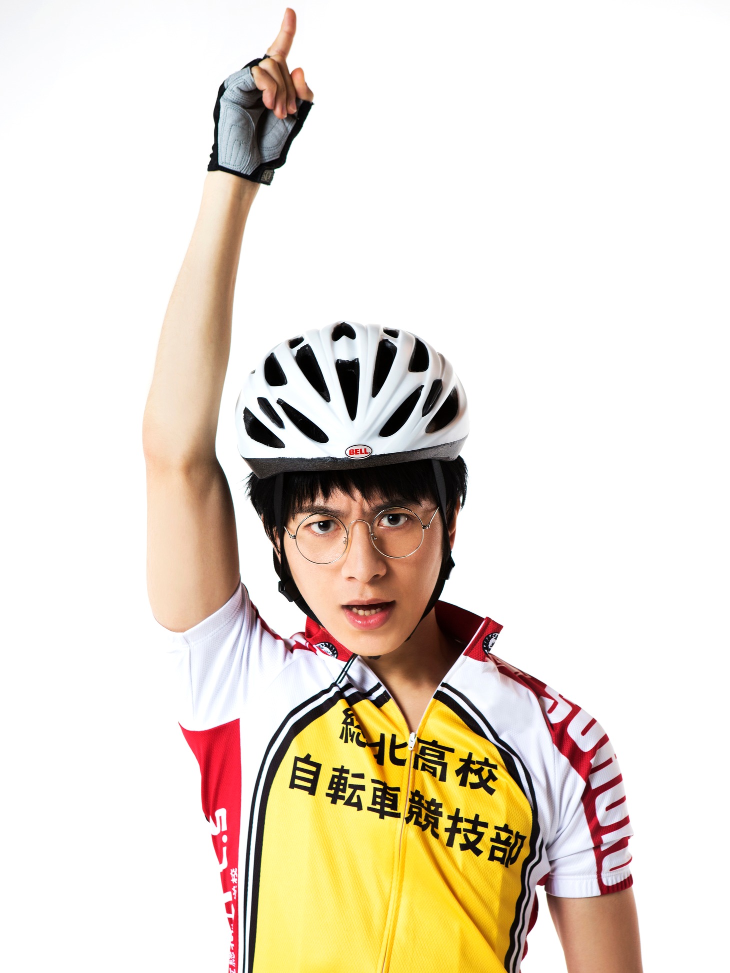 小野田坂道役：村井良大 (c)渡辺航(週刊少年チャンピオン)2008/弱虫ペダル製作委員会2013 (c)渡辺航(週刊少年チャンピオン)/マーベラス、東宝、ディー・バイ・エル・クリエイション