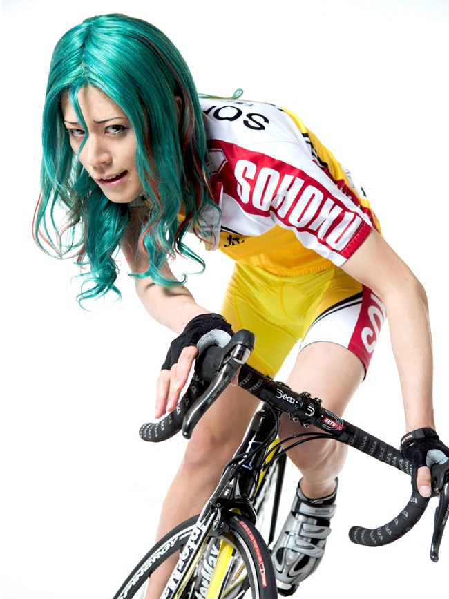 廣瀬智紀演じる巻島裕介。（写真は前公演のもの） (c)渡辺航（週刊少年チャンピオン）2008/弱虫ペダルGR製作委員会 (c)渡辺航（週刊少年チャンピオン）/マーベラス、東宝、ディー・バイ・エル・クリエイション