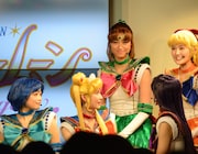 ミュージカル「美少女戦士セーラームーン ~Petite Etrangere~」イベントの様子。