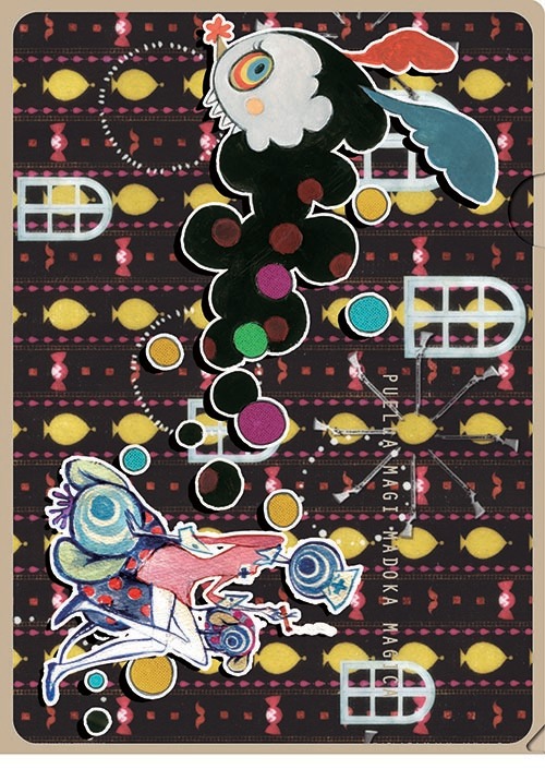 H賞「クリアファイル＆ステッカー」の１種。(c)Magica Quartet /Aniplex・Madoka Movie Project Rebellion