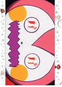 H賞「クリアファイル＆ステッカー」の１種。(c)Magica Quartet /Aniplex・Madoka Movie Project Rebellion