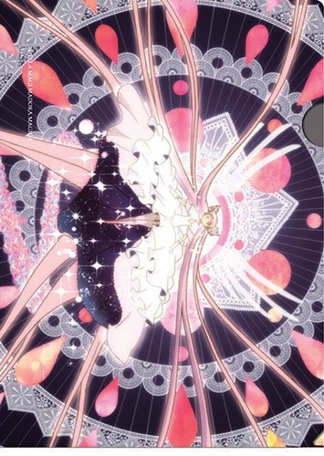 H賞「クリアファイル＆ステッカー」の１種。(c)Magica Quartet /Aniplex・Madoka Movie Project Rebellion