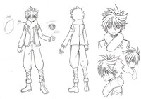 堀部イトナの設定画。(c)松井優征／集英社・アニメ「暗殺教室」製作委員会