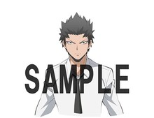 アニミュウモにてBlu-ray&DVDの全巻購入特典として配布される特典のイラスト。(c)松井優征／集英社・アニメ「暗殺教室」製作委員会