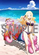 コミックとらのあなにてBlu-ray&DVDの全巻購入特典として配布される特典のイラスト。(c)松井優征／集英社・アニメ「暗殺教室」製作委員会