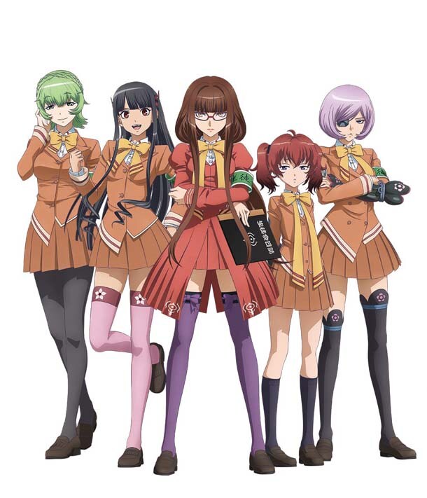 「霧の生徒会」のメンバー。(c)Ark Performance／少年画報社・アルペジオパートナーズ