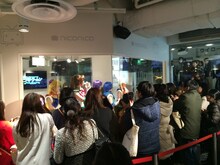 ミュージカル「美少女戦士セーラームーン ～Petite Etrangere～」イベントの様子。