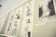 ルネッサンス吉田「愛を喰らえ!!」の展示風景。