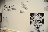 李昆武とフィリップ・オティエによる「チャイニーズ・ライフ」の展示風景。
