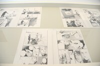 沙村広明「春風のスネグラチカ」の展示風景。