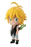 B賞「ちびきゅんキャラセット メリオダス&エリザベス」のメリオダス。(c)鈴木央/講談社 (c)鈴木央・講談社/「七つの大罪」製作委員会・MBS