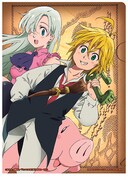 G賞「クリアファイル&ステッカー」の1種。(c)鈴木央/講談社 (c)鈴木央・講談社/「七つの大罪」製作委員会・MBS