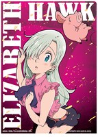 G賞「クリアファイル&ステッカー」の1種。(c)鈴木央/講談社 (c)鈴木央・講談社/「七つの大罪」製作委員会・MBS