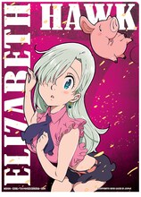 G賞「クリアファイル&ステッカー」の1種。(c)鈴木央/講談社 (c)鈴木央・講談社/「七つの大罪」製作委員会・MBS