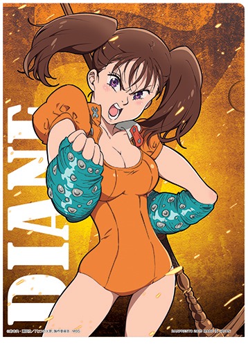 G賞「クリアファイル&ステッカー」の1種。(c)鈴木央/講談社 (c)鈴木央・講談社/「七つの大罪」製作委員会・MBS
