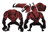 デルドロ・ブローディの設定画。(c)2015 内藤泰弘/集英社・血界戦線製作委員会