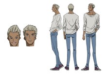 ドグ・ハマーの設定画。(c)2015 内藤泰弘/集英社・血界戦線製作委員会