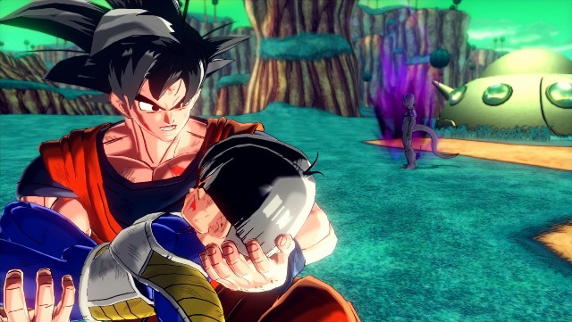 「ドラゴンボール ゼノバース」より。(c)バードスタジオ／集英社・フジテレビ・東映アニメーション (c)バードスタジオ／集英社 (c)「２０１３ ドラゴンボールＺ」製作委員会 (c)BANDAI NAMCO Games Inc.