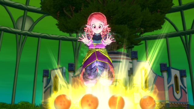 「ドラゴンボール ゼノバース」より。(c)バードスタジオ／集英社・フジテレビ・東映アニメーション (c)バードスタジオ／集英社 (c)「２０１３ ドラゴンボールＺ」製作委員会 (c)BANDAI NAMCO Games Inc.