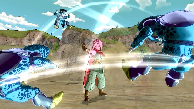 「ドラゴンボール ゼノバース」より。(c)バードスタジオ／集英社・フジテレビ・東映アニメーション (c)バードスタジオ／集英社 (c)「２０１３ ドラゴンボールＺ」製作委員会 (c)BANDAI NAMCO Games Inc.