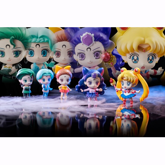 あやかしの四姉妹と対峙したセーラームーン。(c) 武内直子・PNP・東映アニメーション