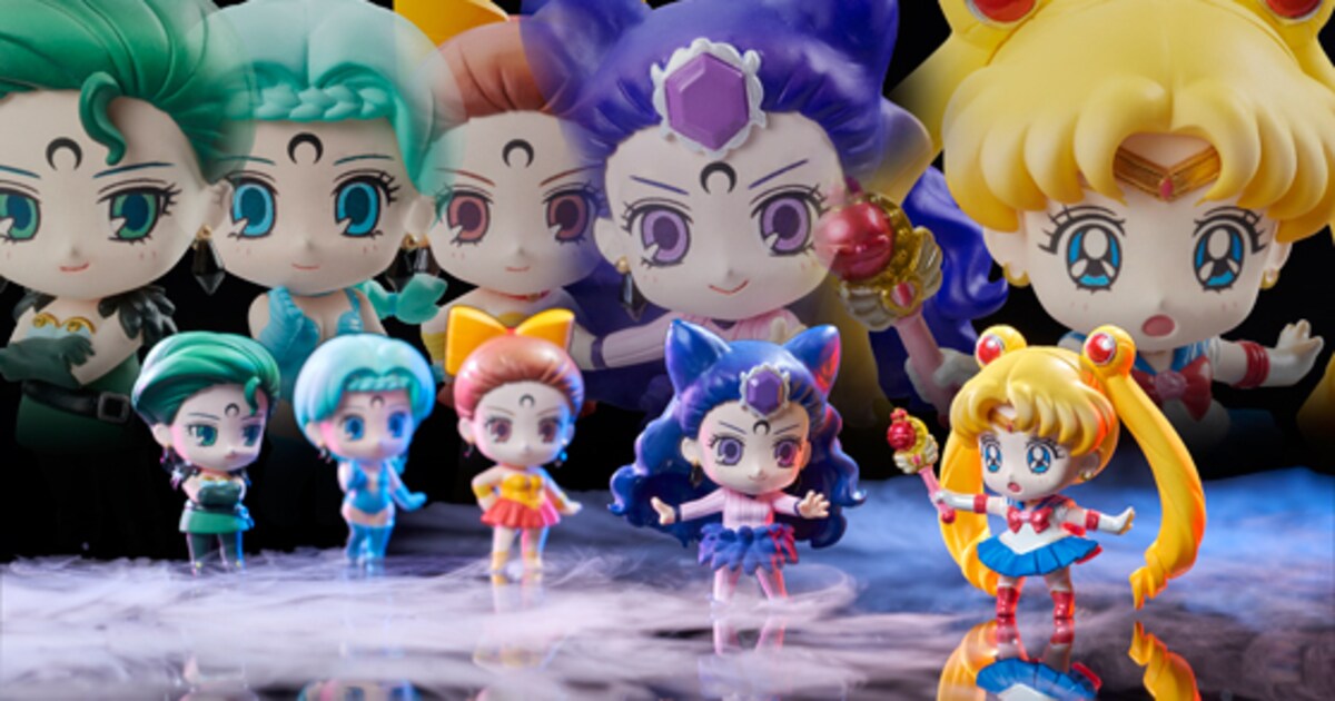 セーラームーンR」あやかしの四姉妹がデフォルメフィギュアに 