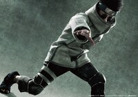 油女シノに扮した植田慎一郎。(c)岸本斉史 スコット／集英社 (c)ライブ・スペクタクル「NARUTO-ナルト-」製作委員会2015