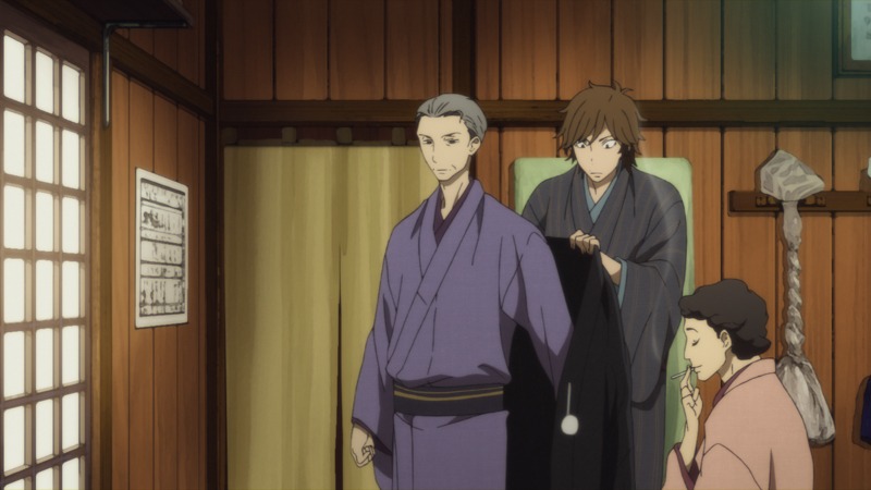 アニメ「昭和元禄落語心中」の先行場面カット (c)雲田はるこ・講談社/昭和元禄落語心中製作委員会