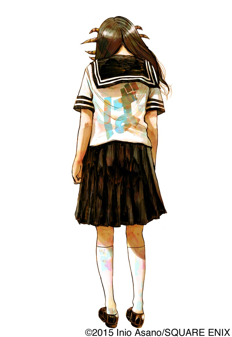 浅野いにお「ばけものれっちゃん」カット