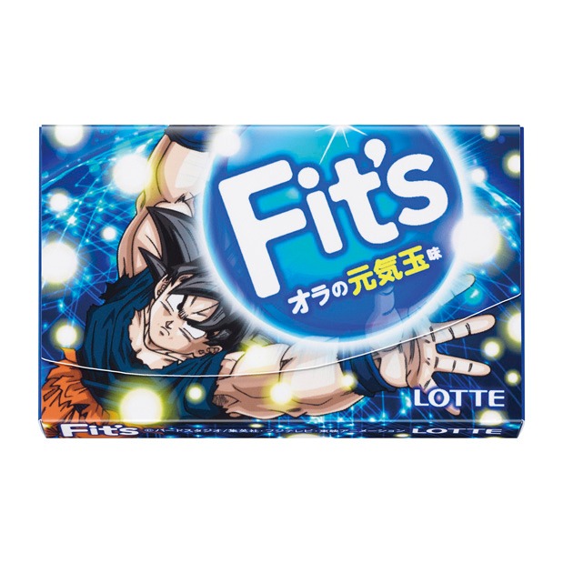 Fit’s「オラの元気玉味」のパッケージ。(c)バードスタジオ/集英社・フジテレビ・東映アニメーション