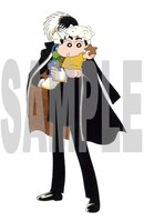 3月3日発売の漫画アクションに付属するポストカードの絵柄。