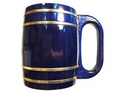 横から見たドラゴンボール木樽ジョッキ[ピッコロ]の1Lサイズ。(c)バードスタジオ/集英社・フジテレビ・東映アニメーション