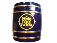 ドラゴンボール木樽ジョッキ[ピッコロ]の380mlサイズ。(c)バードスタジオ/集英社・フジテレビ・東映アニメーション