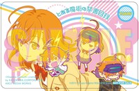 「とある魔術の禁書目録」特製ICカードステッカー (c)Kazuma Kamachi Licensed by KADOKAWA CORPORATION ASCII MEDIA WORKS (c)Chuya Kogino/SQUARE ENIX