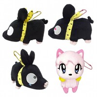 「らんま1/2…に変身後ちょこんとぬいぐるみ3」のラインナップ。(c)高橋留美子／小学館