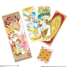 「カードキャプターさくら カードコレクション～封印解除～」。ガムはコーラ味。(C)CLAMP・ShigatsuTsuitachi CO.,LTD.／講談社
