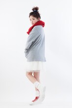 「ダイヤのA」コラボスニーカー・稲城実業モデルの着用例。(c)寺嶋裕二・講談社/2014「ダイヤのA」製作委員会・テレビ東京