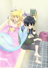 アニメ「オレん家のフロ事情」キービジュアル。(c)2014いときち/株式会社KADOKAWA メディアファクトリー刊/オレフロ製作委員会