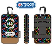 「ハイキュー!!」x「OUTDOOR PRODUCTS」コラボスマホケースカラス柄（カラー）のイメージ。(c)古舘春一／集英社・「ハイキュー!!」製作委員会・MBS