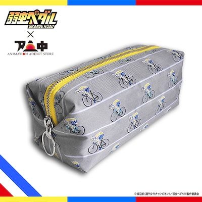 福富&荒北のスクエアポーチ (c)渡辺航(週刊少年チャンピオン)/弱虫ペダルGR製作委員会