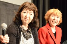 （左から）小原乃梨子、野村道子。