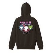 「T.F.O.Aグラデ天魔のKKK ZIPパーカー」