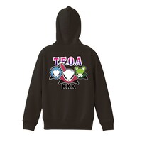 「T.F.O.Aグラデ天魔のKKK ZIPパーカー」