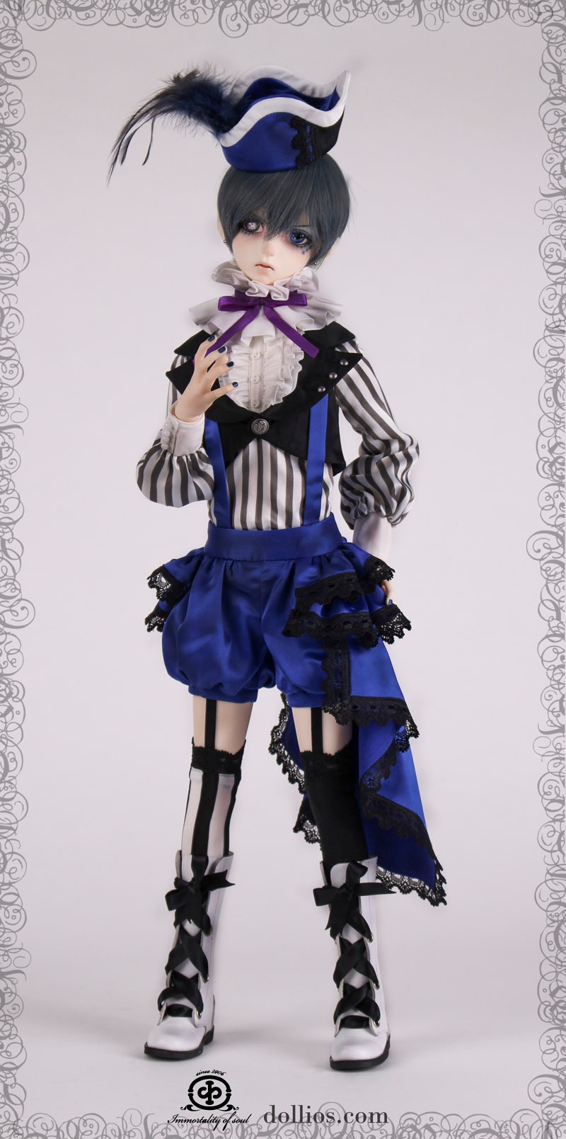 「シエル・ファントムハイヴ キャストドール」(c)枢やな/スクウェアエニックス・黒執事Project・MBS